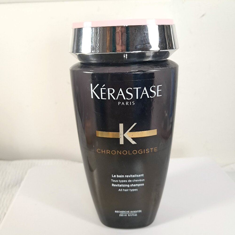 Kerastase K Chronologiste Revitalizing Shampoo For All Hair Types Partially used